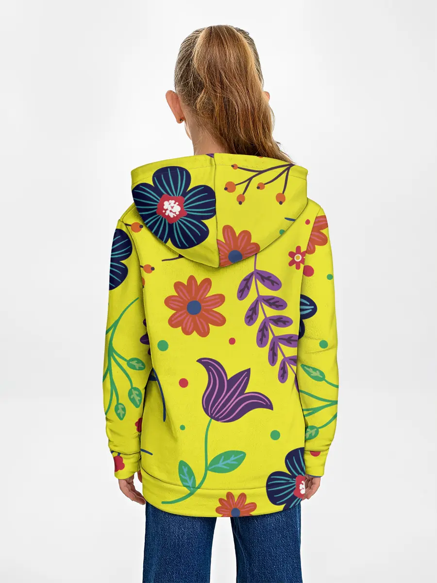 Детское худи / Цветочный микс