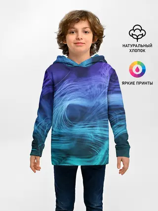 Детское худи / Линии материи