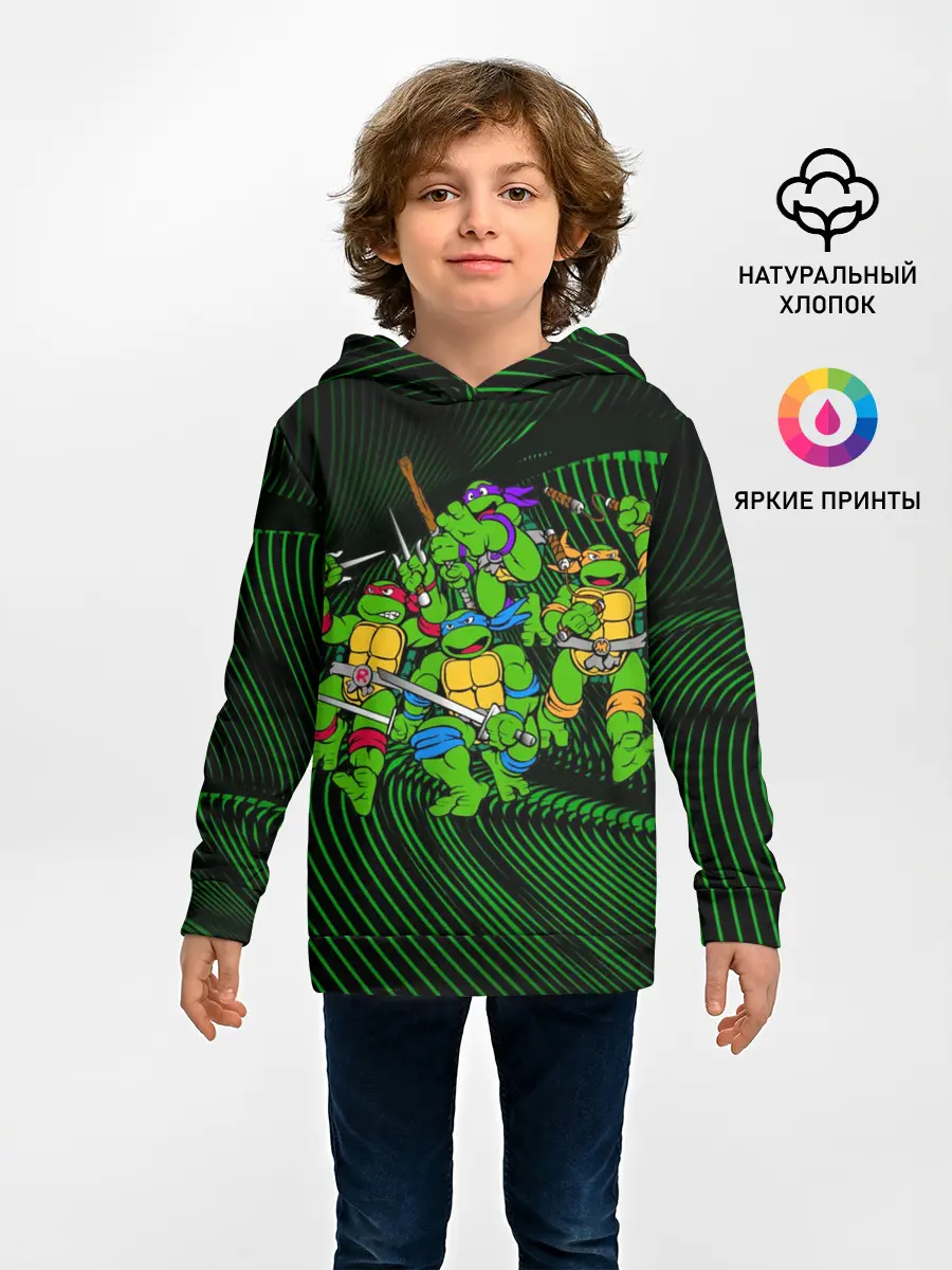 Детское худи / Супер Ниндзя Черепашки