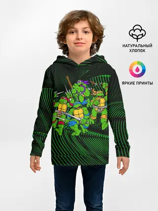 Детское худи / Супер Ниндзя Черепашки