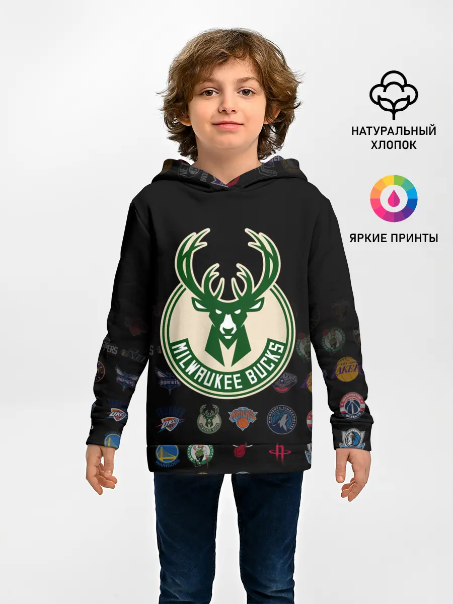Детское худи / Milwaukee Bucks