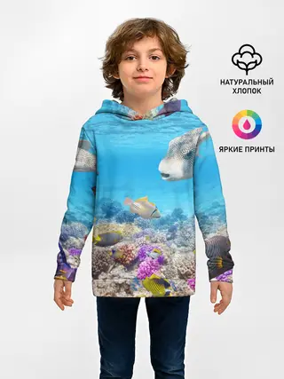 Детское худи / Морской мир
