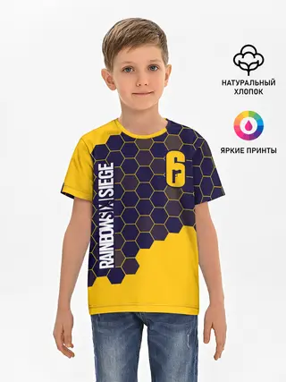 Детская базовая футболка / RAINBOW SIX SIEGE / РАДУГА 6