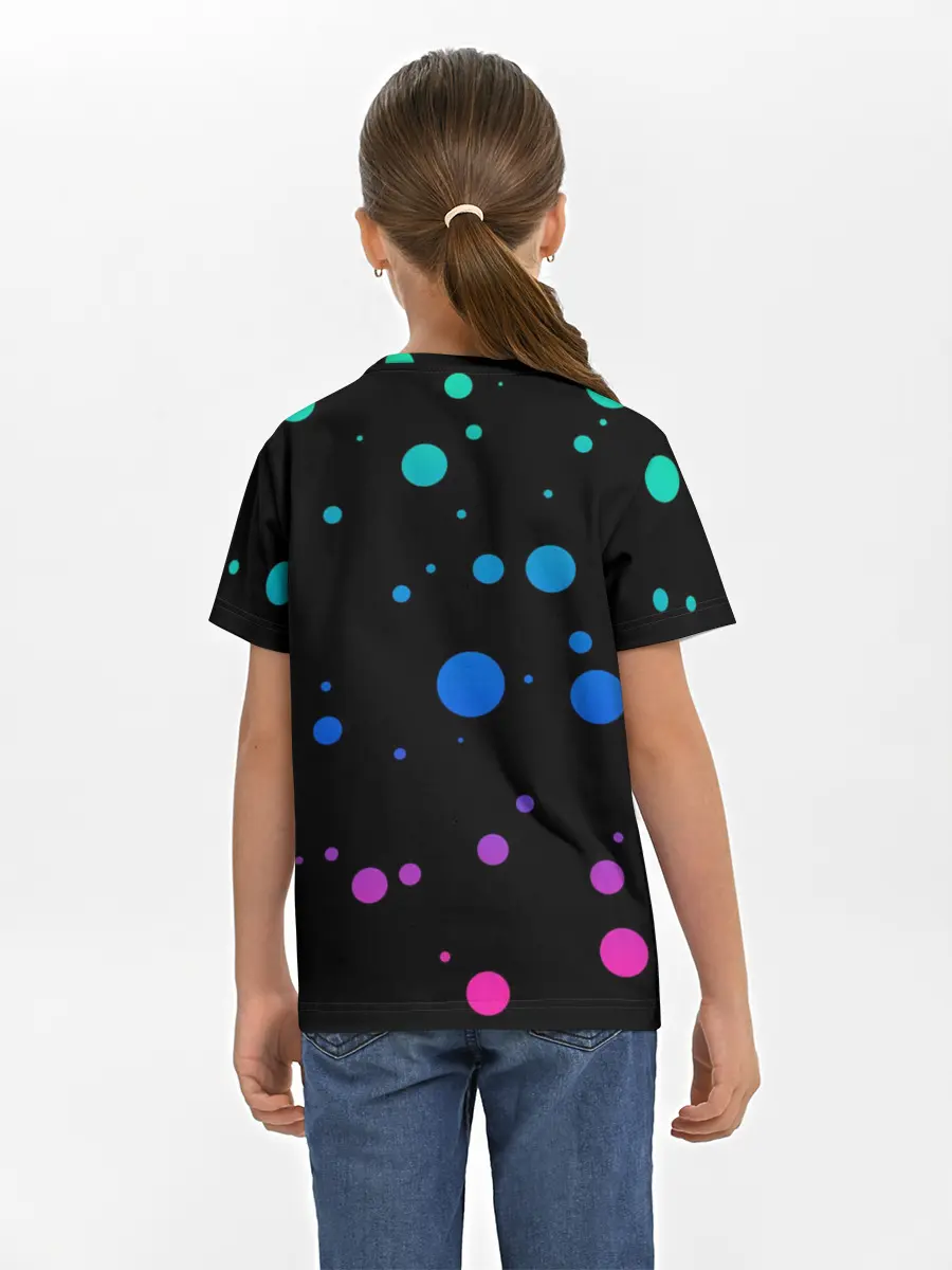 Детская базовая футболка / геометрия