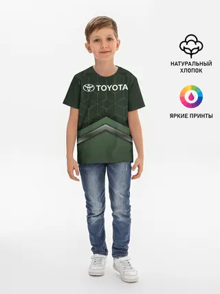 Детская базовая футболка / TOYOTA | ТОЁТА