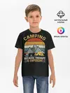 Детская базовая футболка / Camping