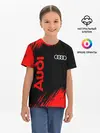Детская базовая футболка / AUDI / АУДИ