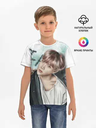 Детская базовая футболка / BTS