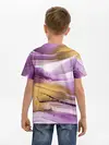 Детская базовая футболка / Наслоение красок