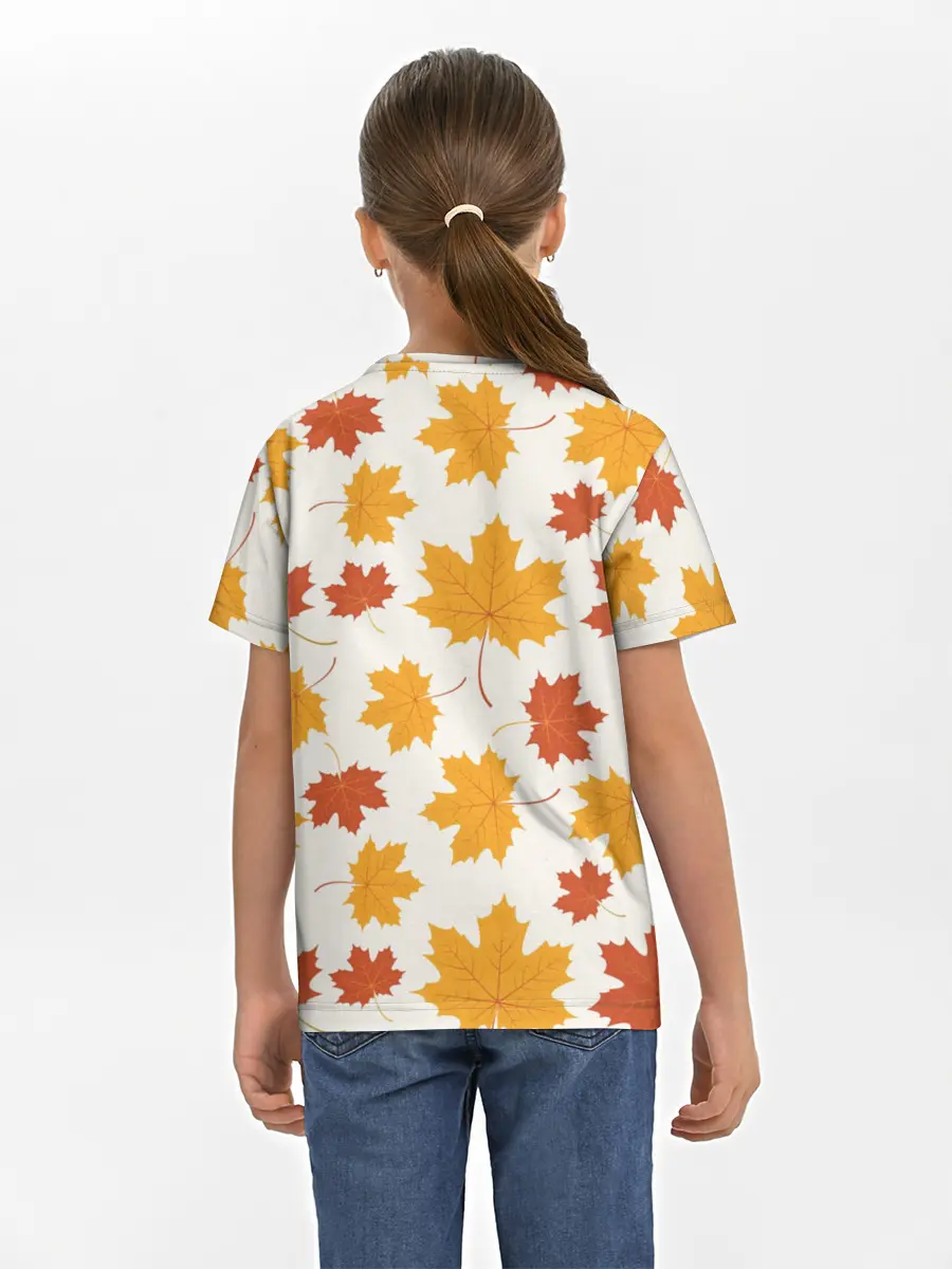 Детская базовая футболка / Осень / Autumn