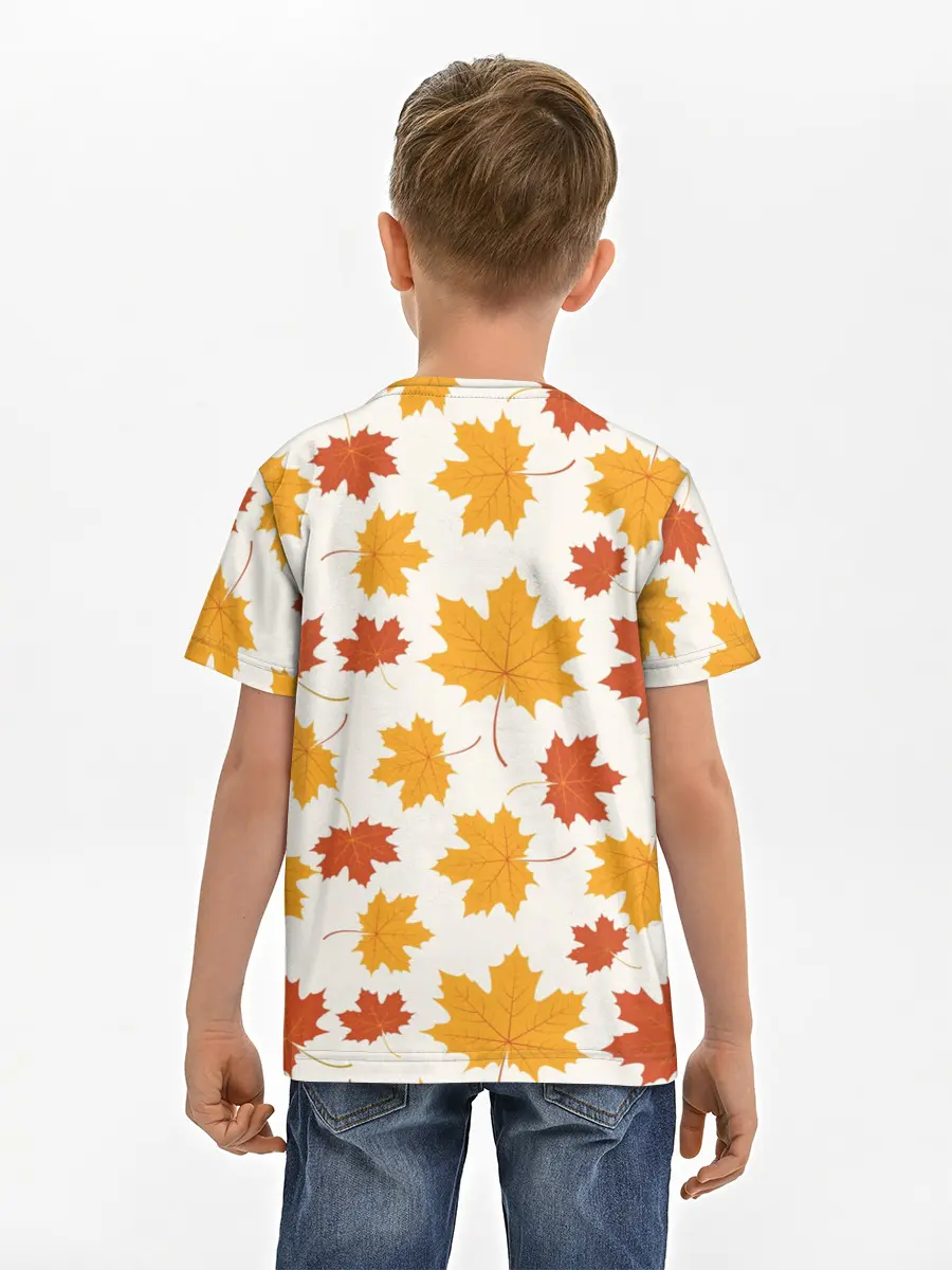Детская базовая футболка / Осень / Autumn