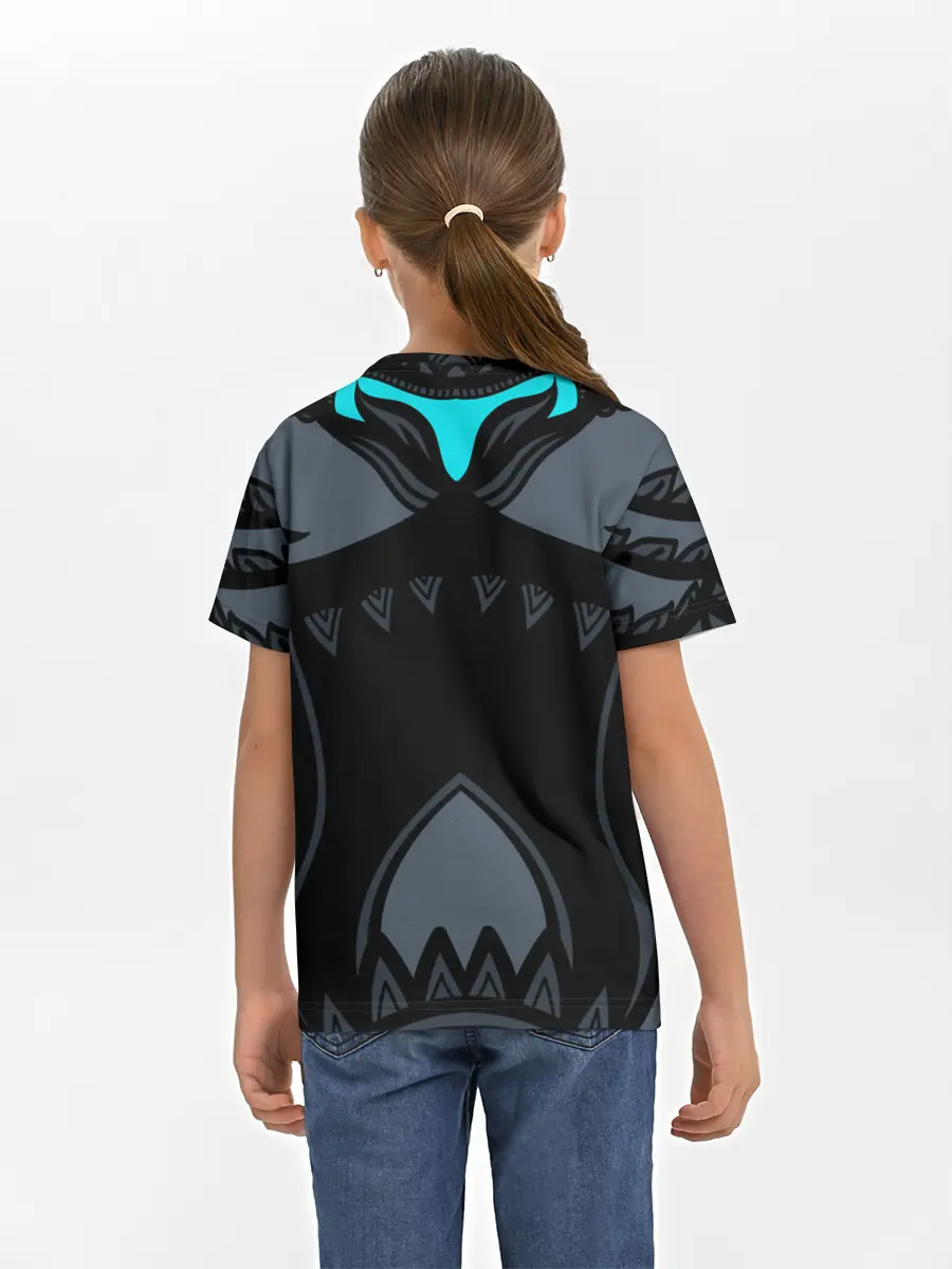 Детская базовая футболка / Рисунок тигр