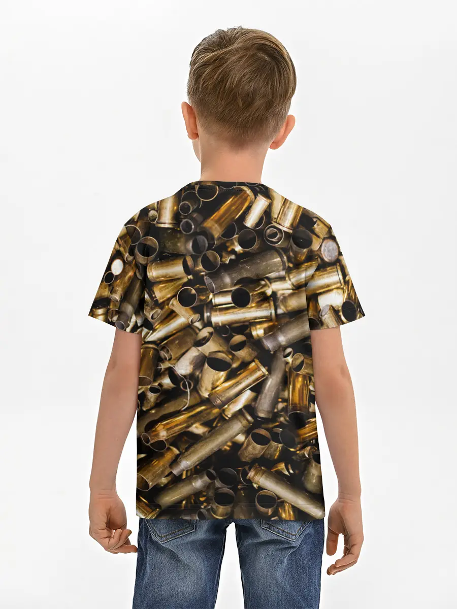 Детская базовая футболка / Гильзы