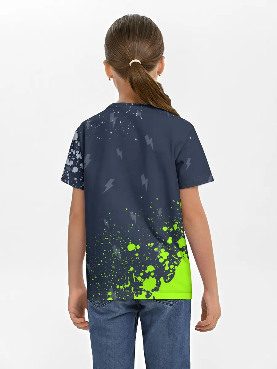 Детская базовая футболка / AC DС