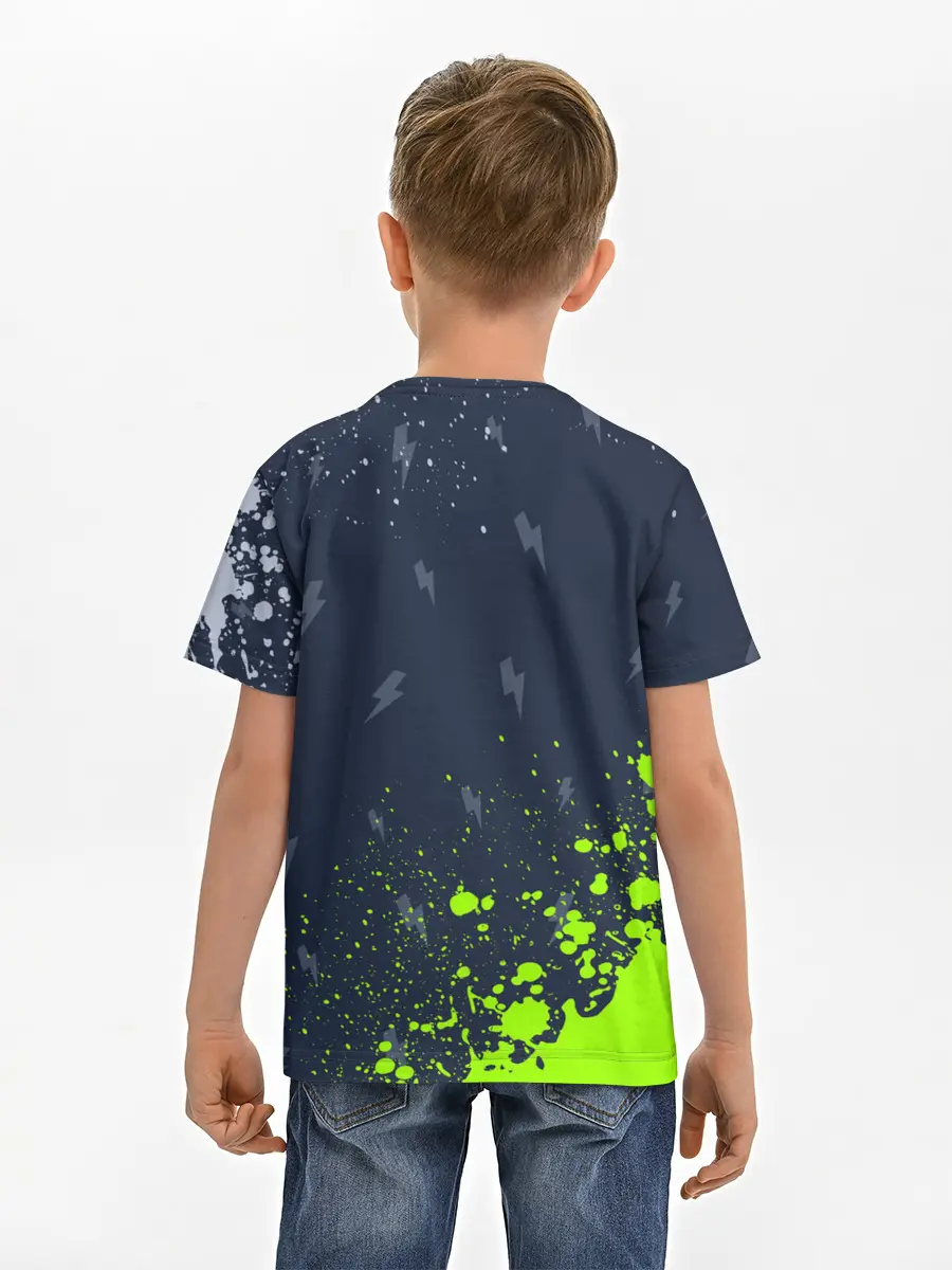 Детская базовая футболка / AC DС