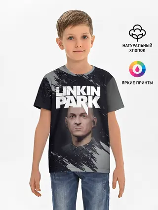 Детская базовая футболка / ЧЕСТЕР | ЛИНКИН ПАРК