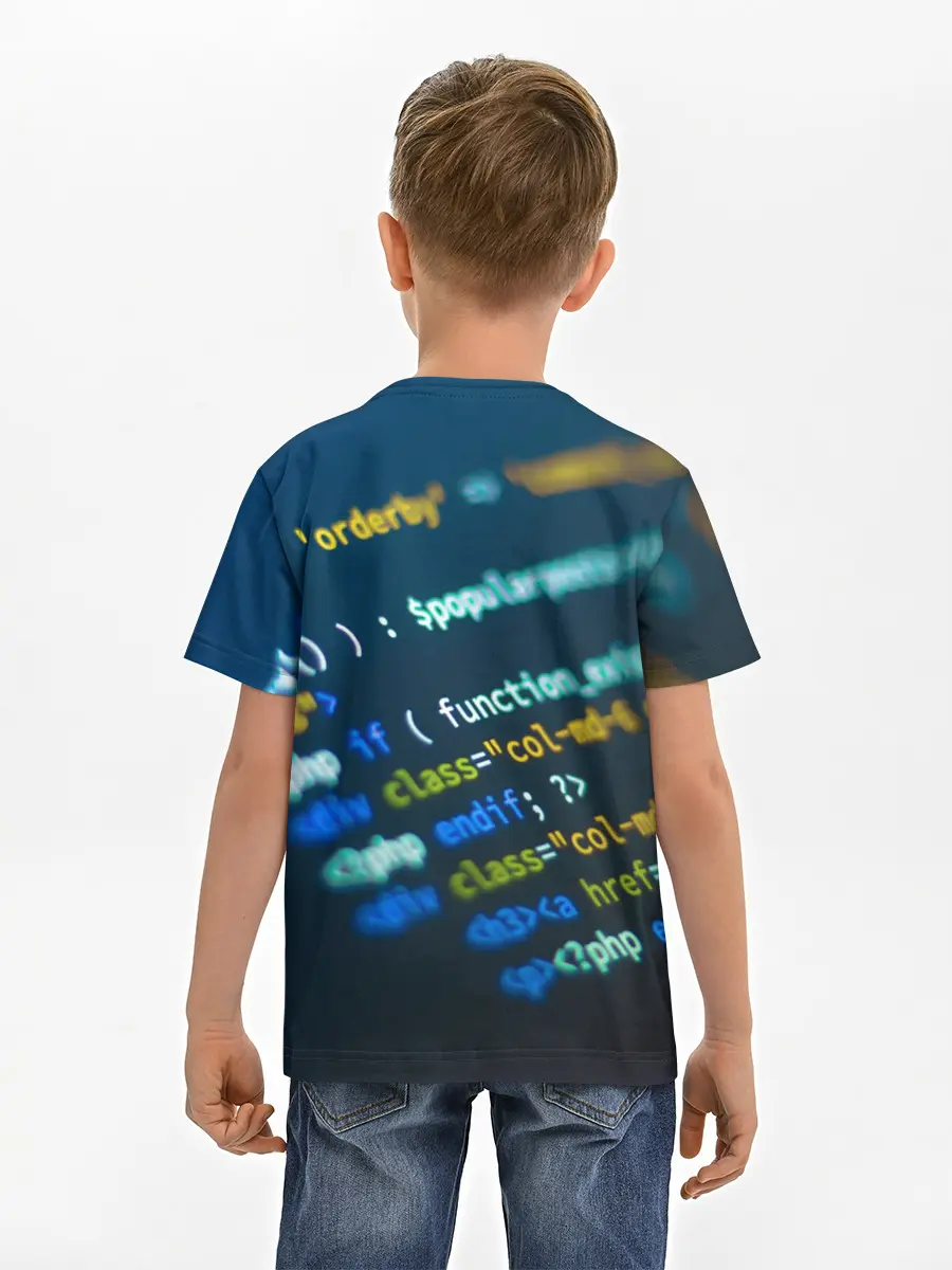 Детская базовая футболка / Programming collection
