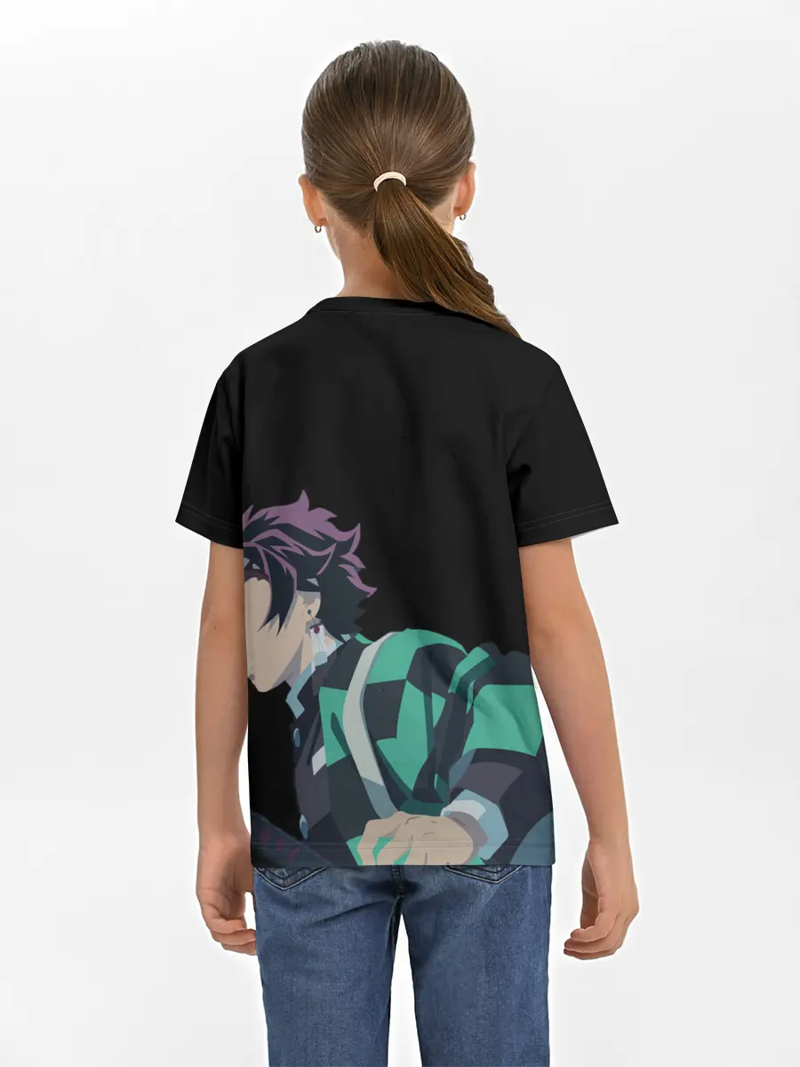 Детская базовая футболка / Tanjirou Kamado