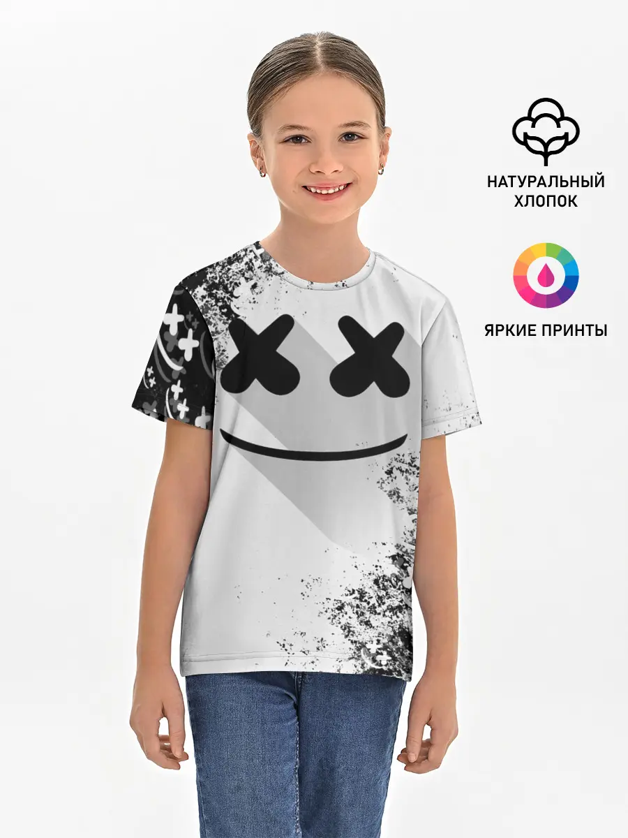 Детская базовая футболка / Marshmello