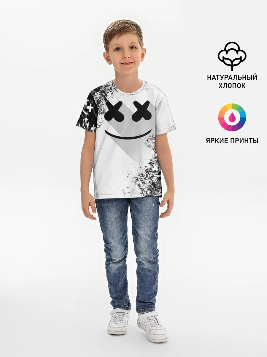 Детская базовая футболка / Marshmello