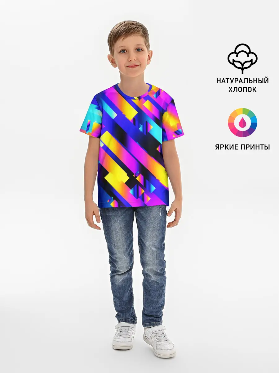 Детская базовая футболка / Rectangle