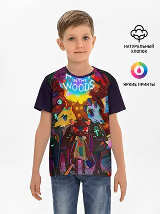 Детская базовая футболка / Night in the Woods