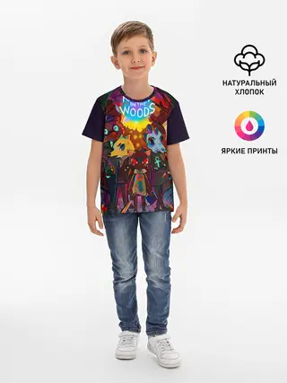 Детская базовая футболка / Night in the Woods