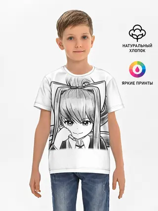 Детская базовая футболка / Doki Doki Literature Club