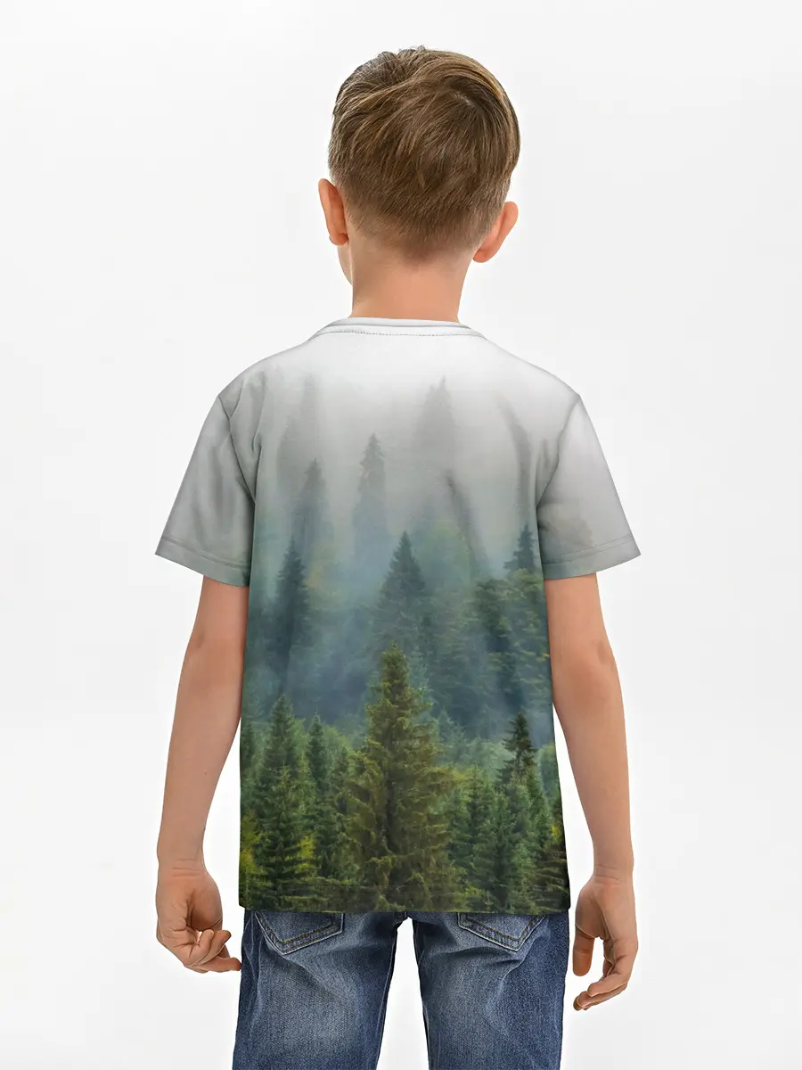 Детская базовая футболка / Лес