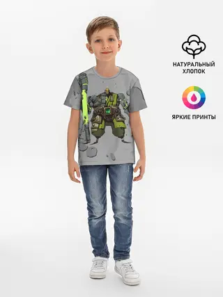 Детская базовая футболка / Земеля | Dota 2