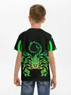 Детская базовая футболка / Acid scorpion
