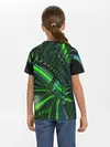 Детская базовая футболка / DIGITAL NEON GREEN