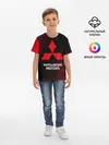 Детская базовая футболка / MITSUBISHI / МИТСУБИСИ