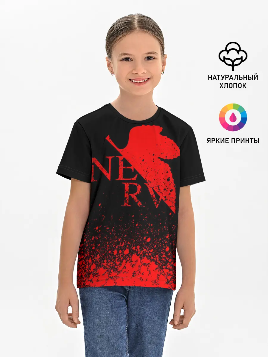 Детская базовая футболка / EVANGELION