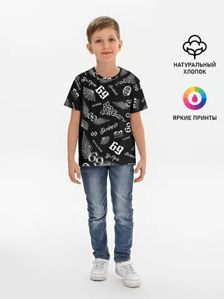 Детская базовая футболка / 6IX9INE