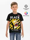 Детская базовая футболка / Симпсоны х ON BLACK