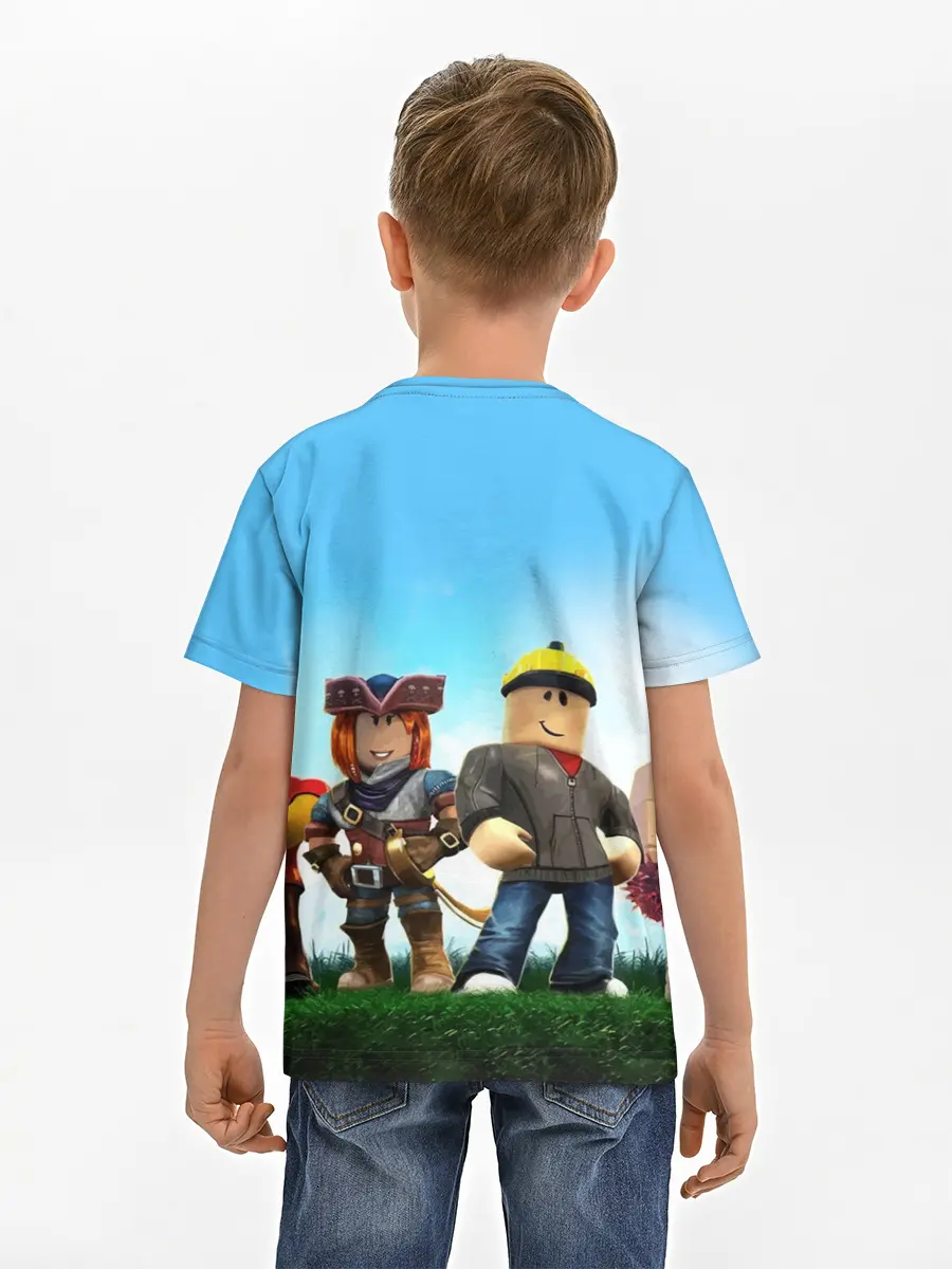 Детская базовая футболка / ROBLOX