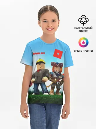 Детская базовая футболка / ROBLOX