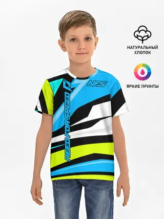 Детская базовая футболка / Need for Speed