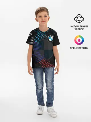Детская базовая футболка / BMW / БМВ / M COMPETITION