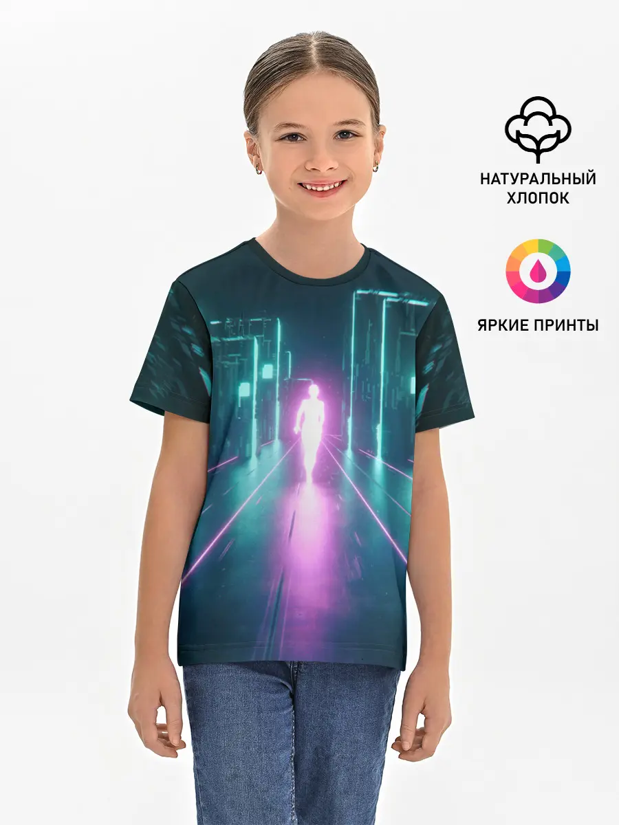 Детская базовая футболка / OutRun