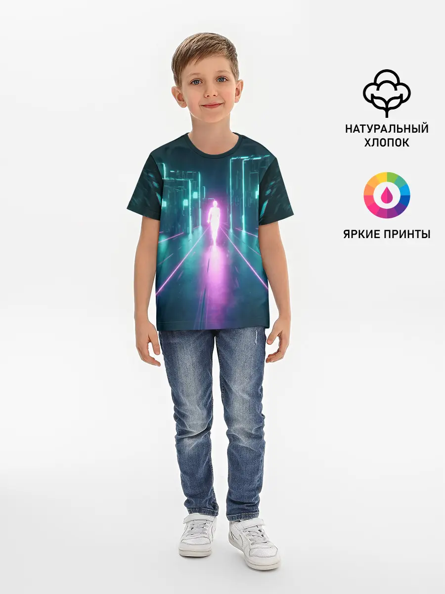 Детская базовая футболка / OutRun