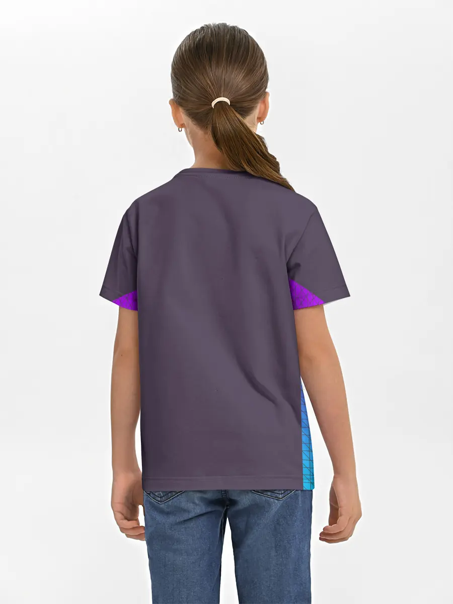 Детская базовая футболка / НЕОНОВЫЙ КОСТЮМ / NEON