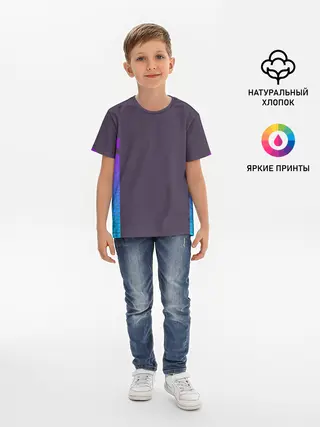 Детская базовая футболка / НЕОНОВЫЙ КОСТЮМ / NEON