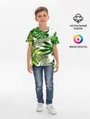 Детская базовая футболка / ГАВАЙСКИЕ ЛИСТЬЯ