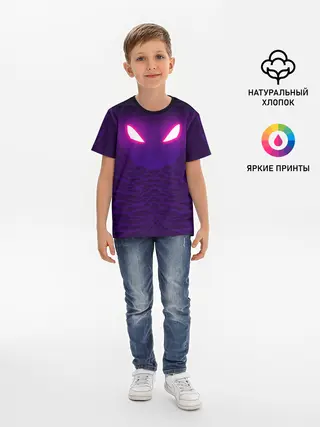 Детская базовая футболка / FORTNITE RAVEN