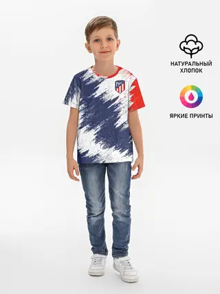 Детская базовая футболка / Atletico Madrid