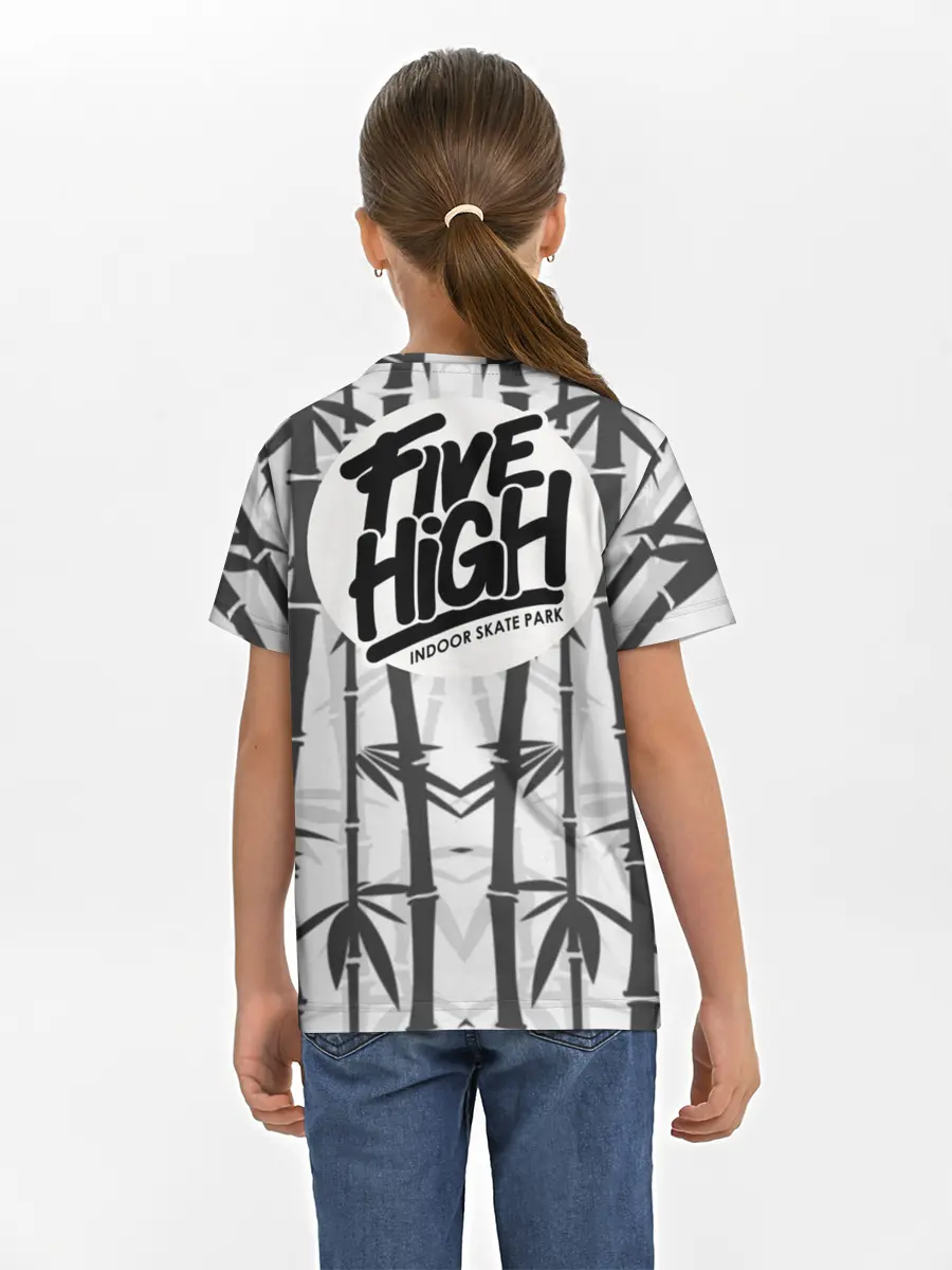 Детская базовая футболка / HiFi Panda