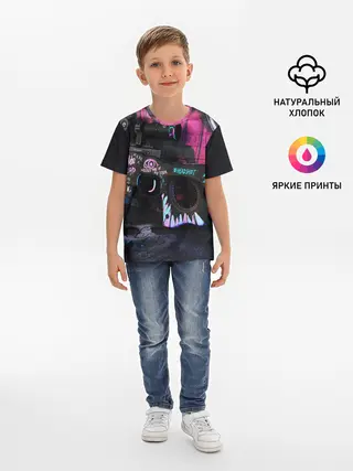 Детская базовая футболка / Neo-Noir Skins - CS:GO