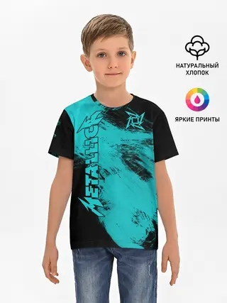 Детская базовая футболка / Metallica